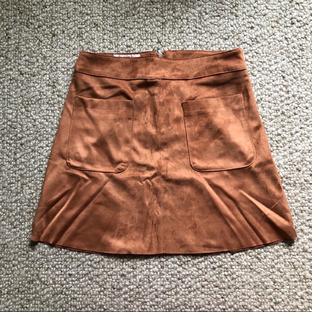BRAND NEW SUEDE SKIRT